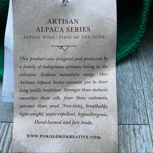 NWT POKOLOKO | Alpaca Wool Infinity Scarf - Picture 4 of 9